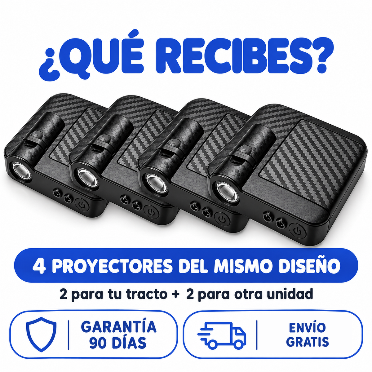 Proyector de puerta que presume tu tráiler